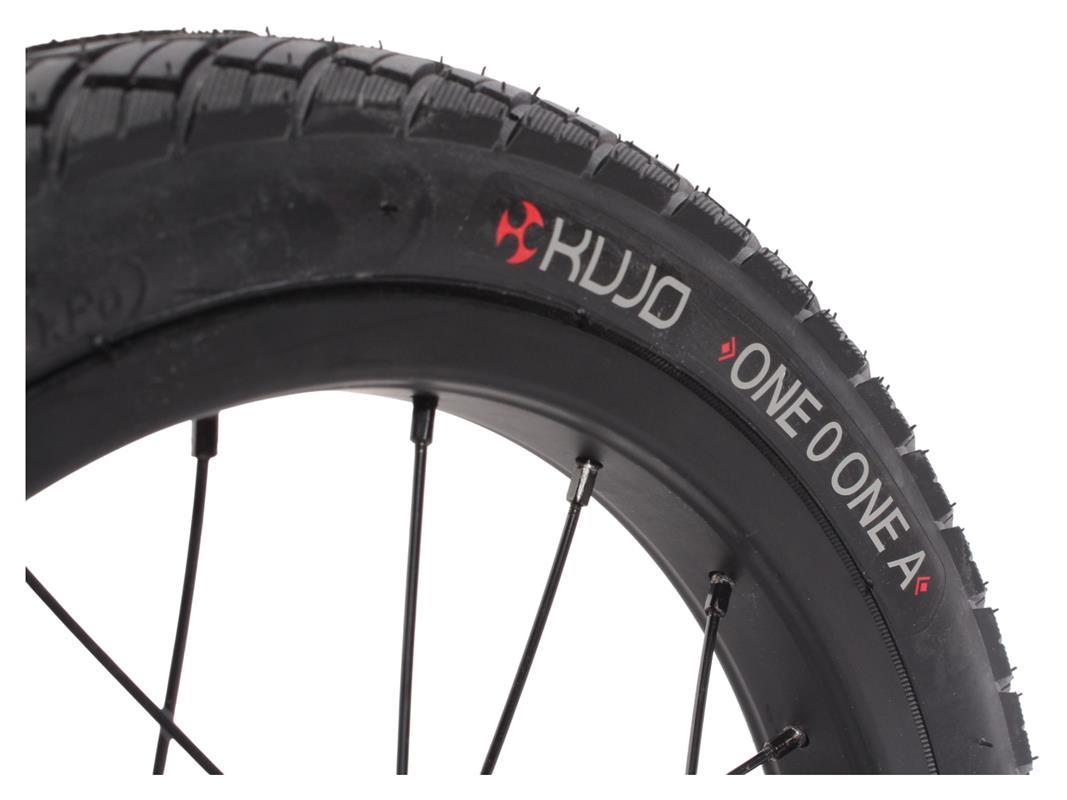 Bicycle tire set KUJO ONE 0 ONE A 14 inch x 1.75" + AV inner tube
