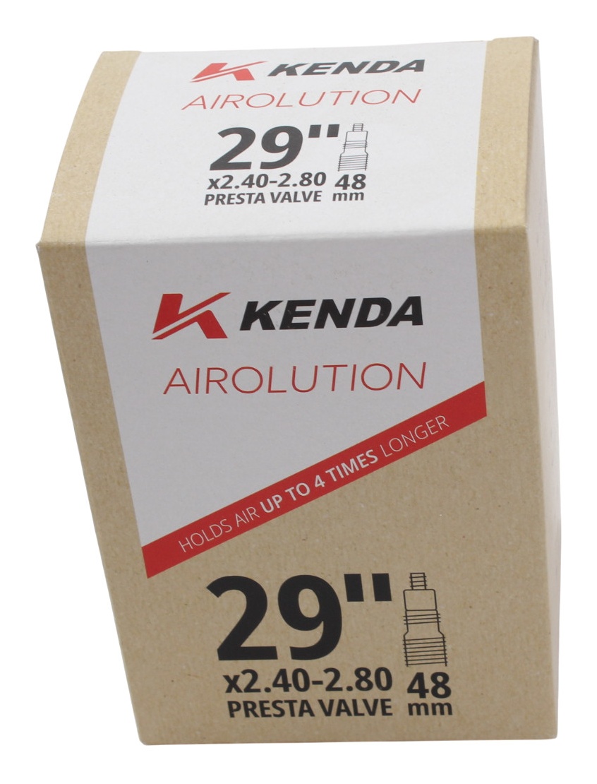 KENDA Airolution Bicycle Tube 29 Inch x 2.4 - 2.80 Inch FV