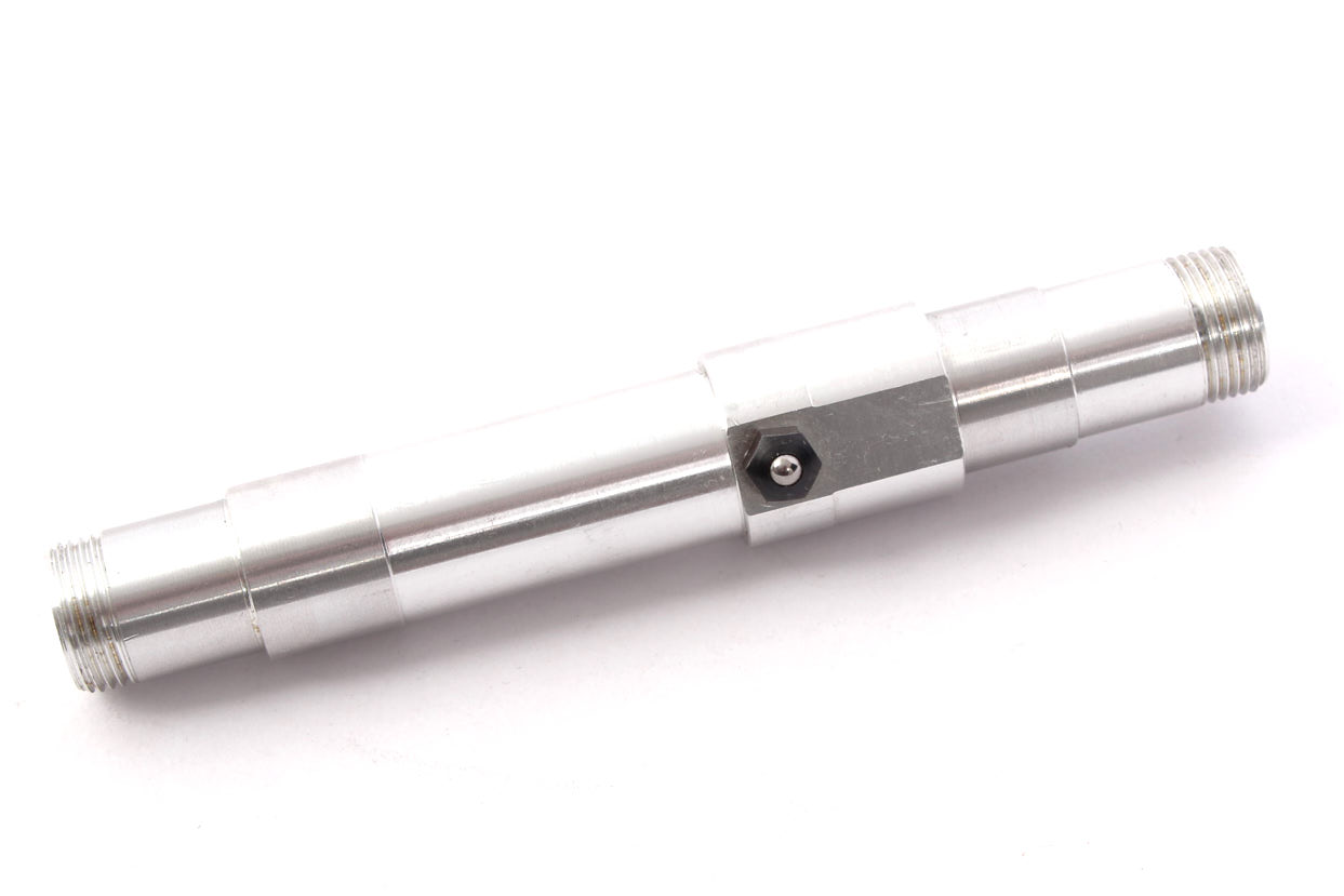 Freecoaster Achse mit Schraubgewinde in Silber Freecoaster Achse mit Schraubgewinde in Silber