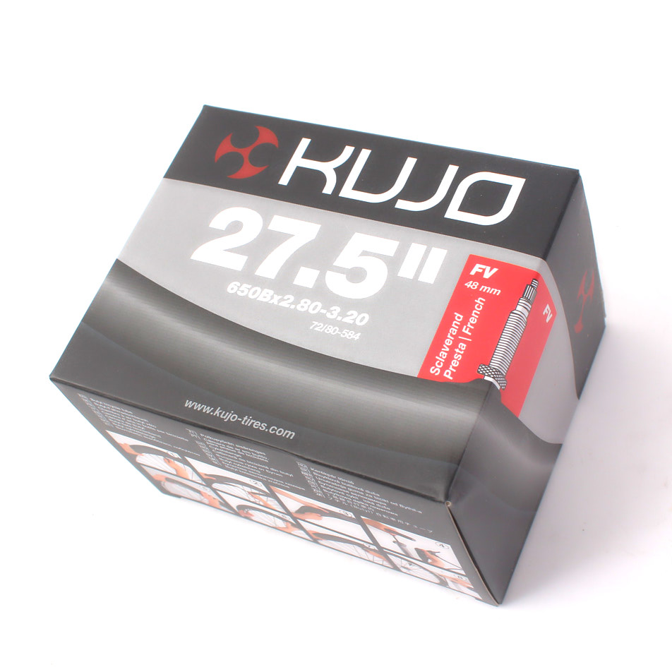 Bicycle inner tube KUJO 27.5 x 2,8 - 3,2 inch FV