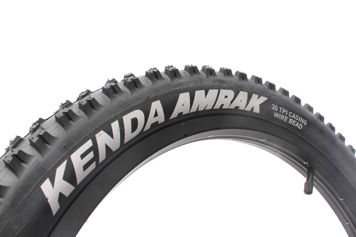 BMX tire set KENDA AMRAK 20 inch x 2.20 inch black + AV inner tube