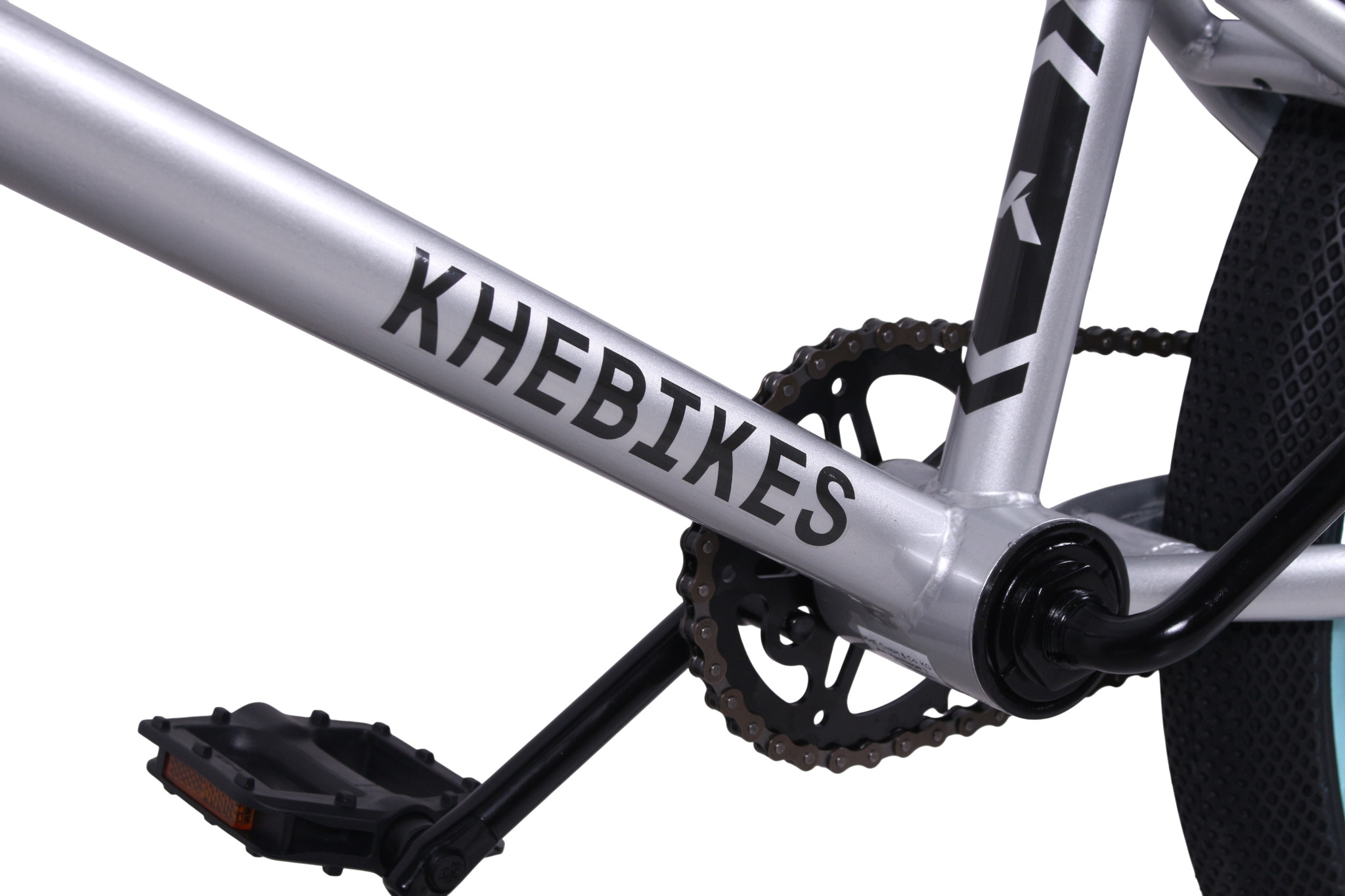 BMX bike KHE PARK 20 inches 11.1 kg silver