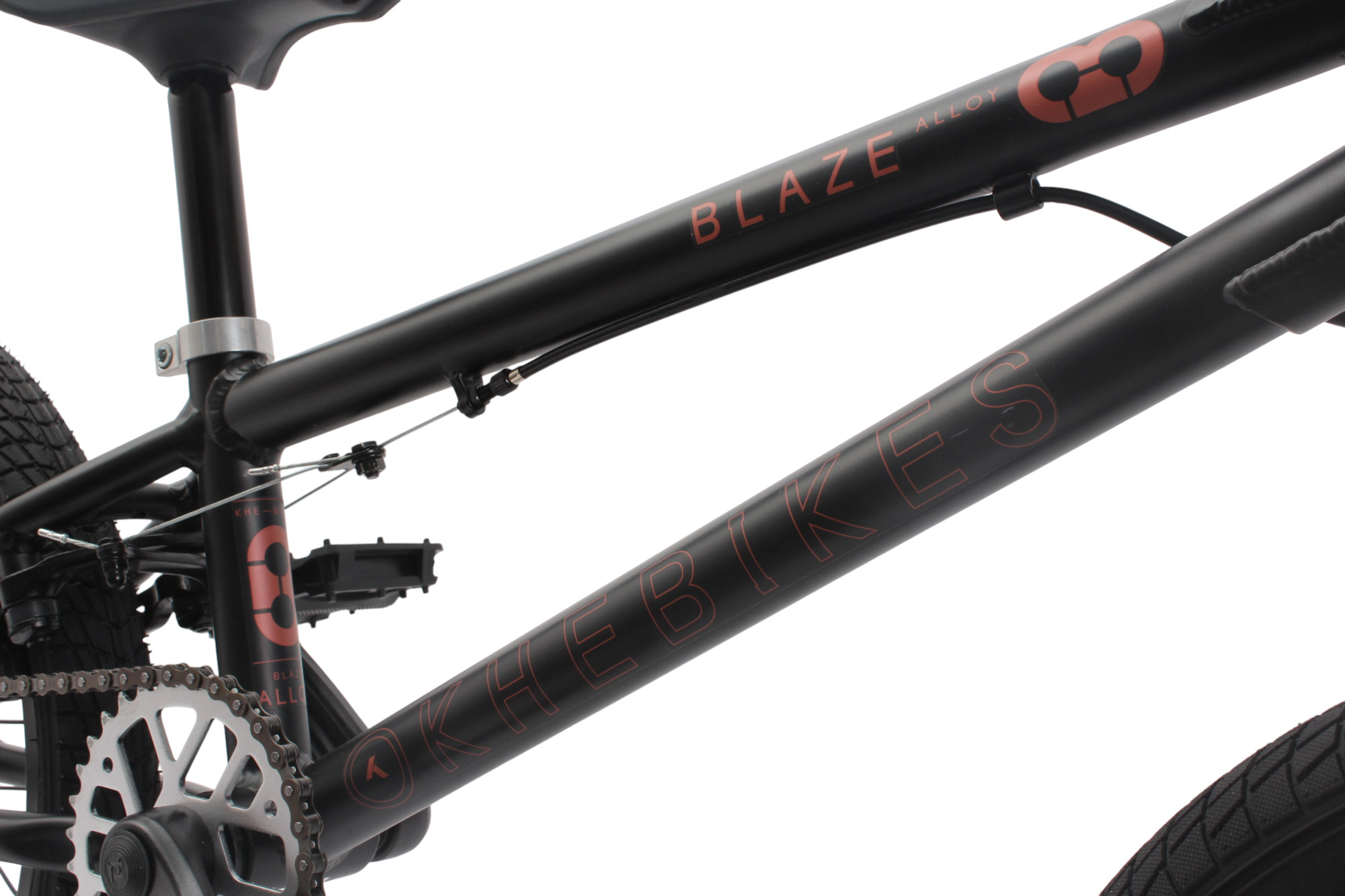BMX Bike Aluminum KHE BLAZE AL 18 inch 20.5lbs