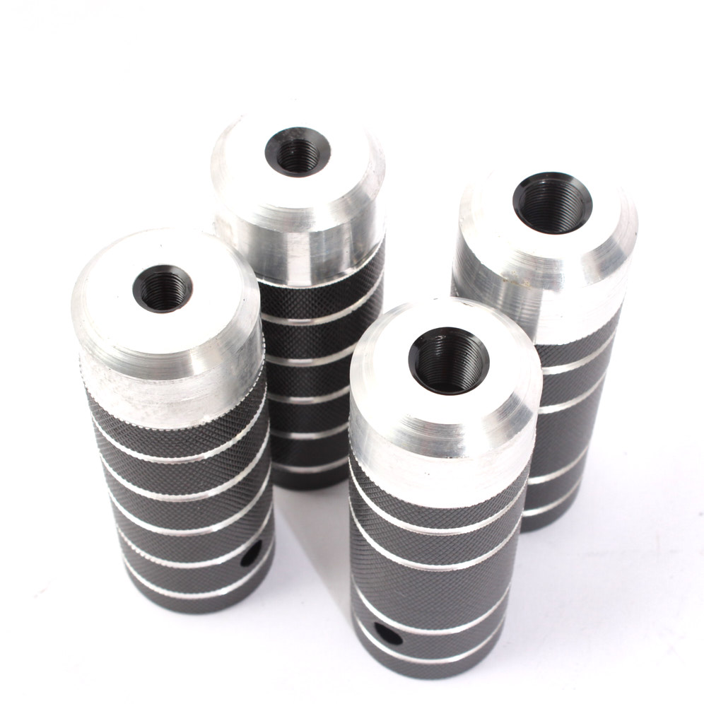 BMX Peg Set KHE COP aluminium 2 pair 10mm (3/8") and 14mm