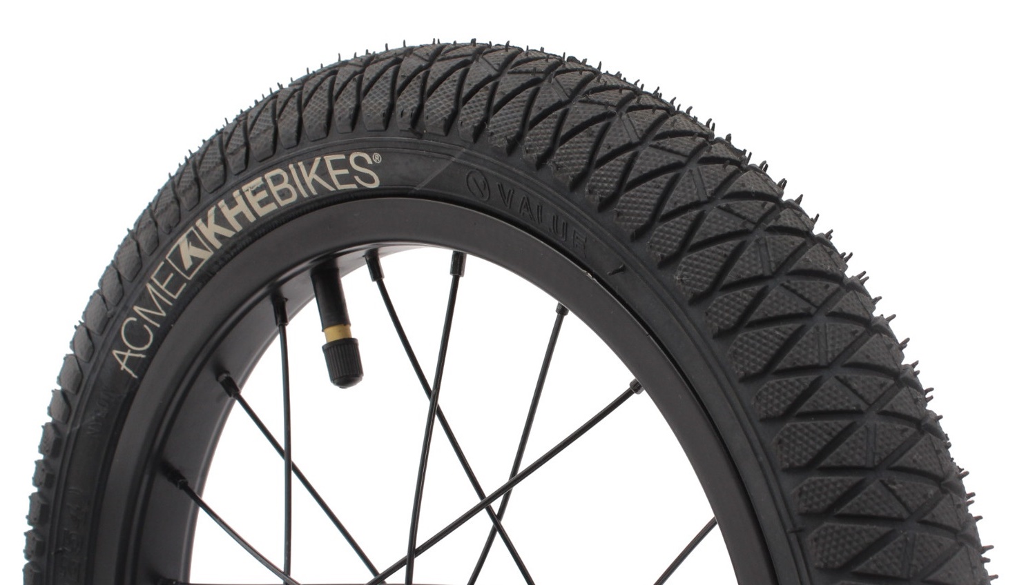 BMX tire KHE ACME 14 inches x 2.125 inches black
