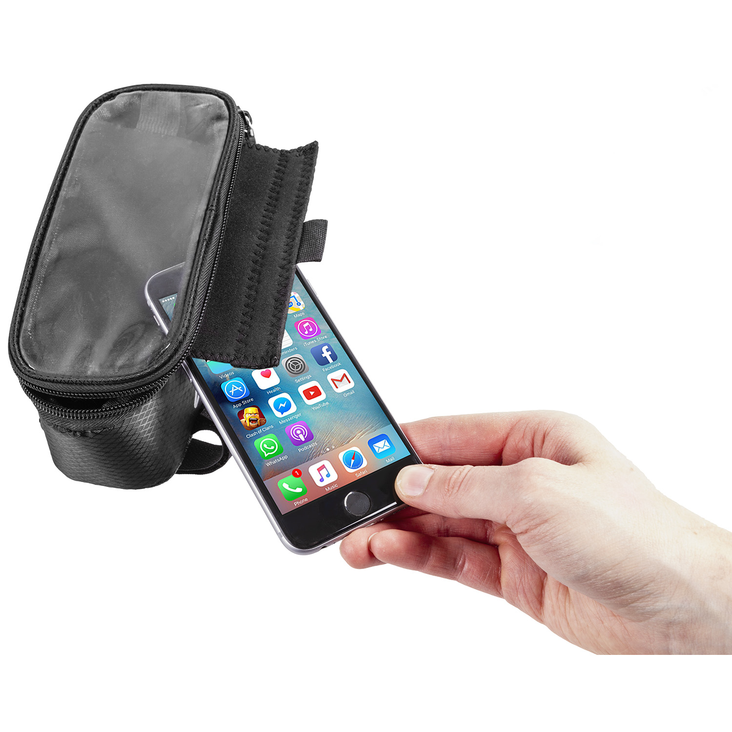 M-WAVE Rotterdam Top XL Top Tube Bag Black