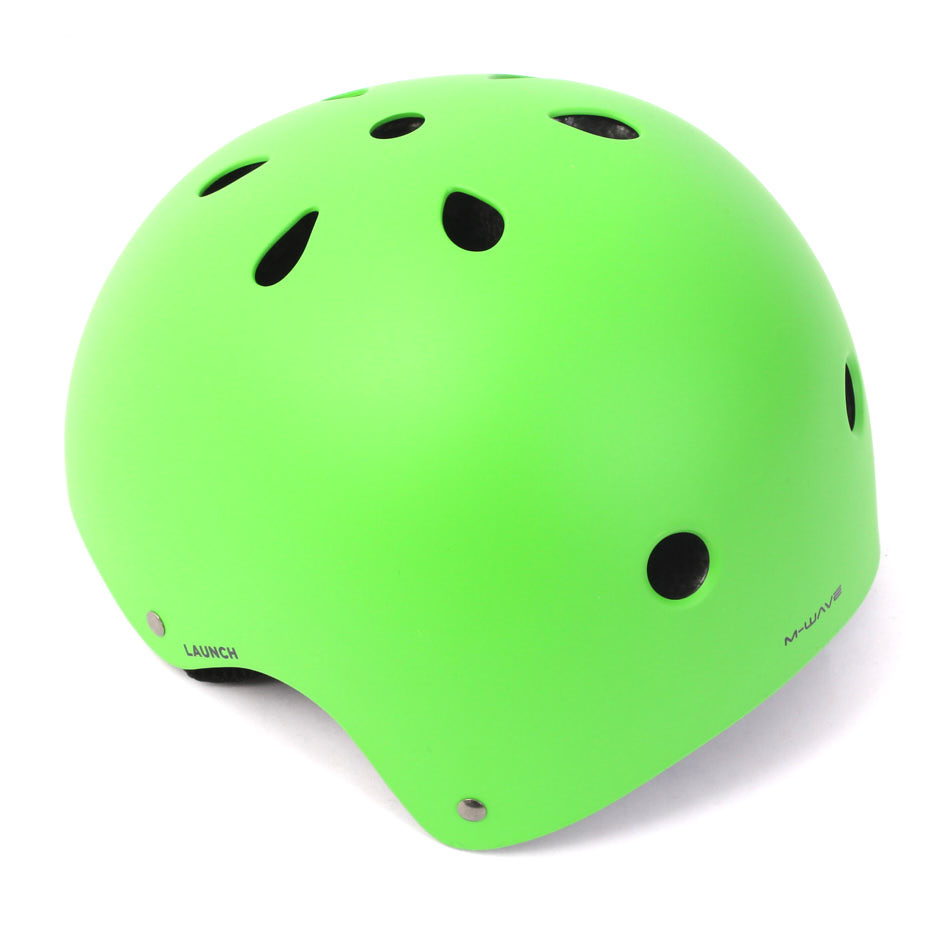 BMX Helm mit Microshellschale in Grün BMX Helm mit Microshellschale in Grün