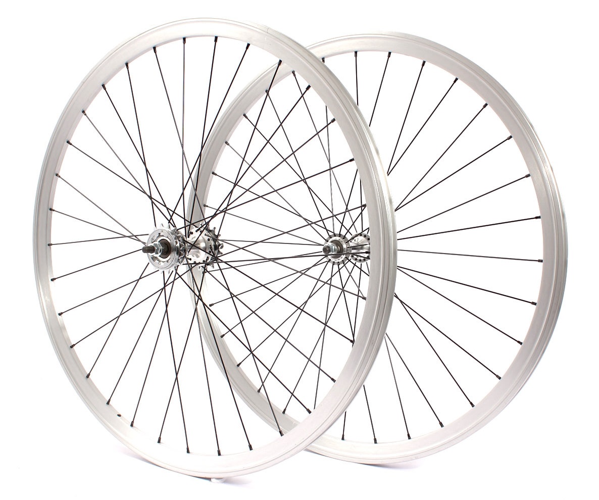 FIXIE Laufradsatz von KHE in Silber