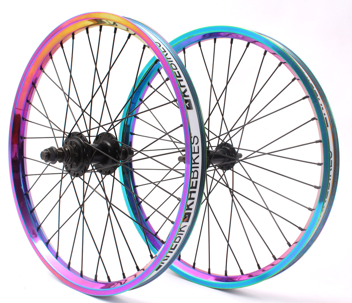 BMX wheelset KHE MVP 20 inch 10mm / 14mm S/B