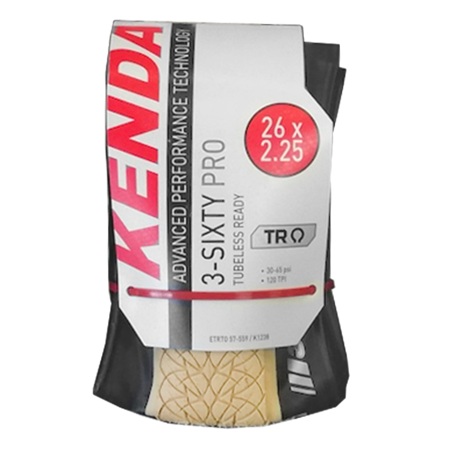 MTB Folding Tire KENDA 3-Sixty Pro 26 x 2.25 / 57-559 MTB Folding Tire KENDA 3-Sixty Pro 26 x 2.25 / 57-559