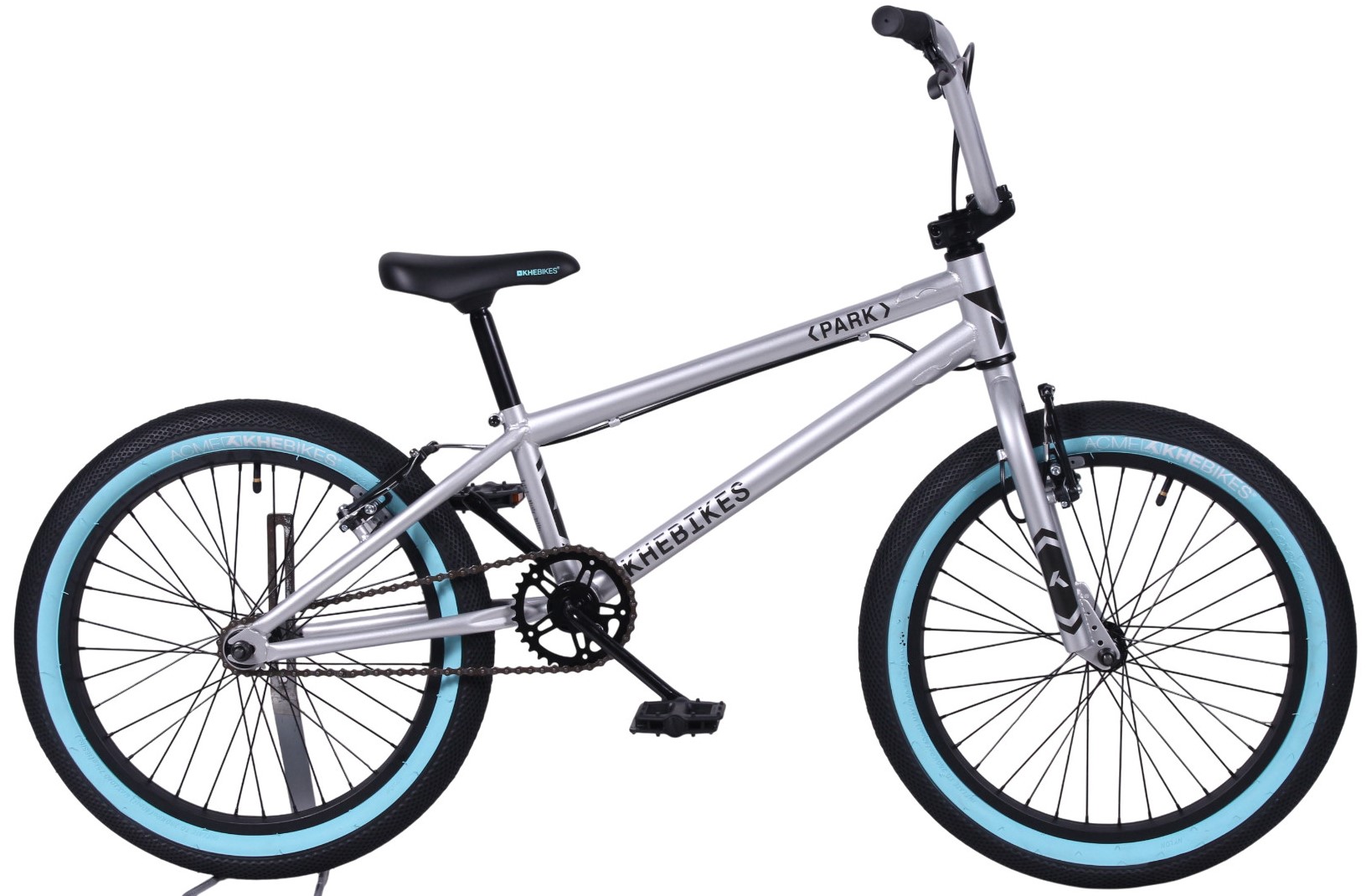 BMX bike KHE PARK 20 inches 11.1 kg silver