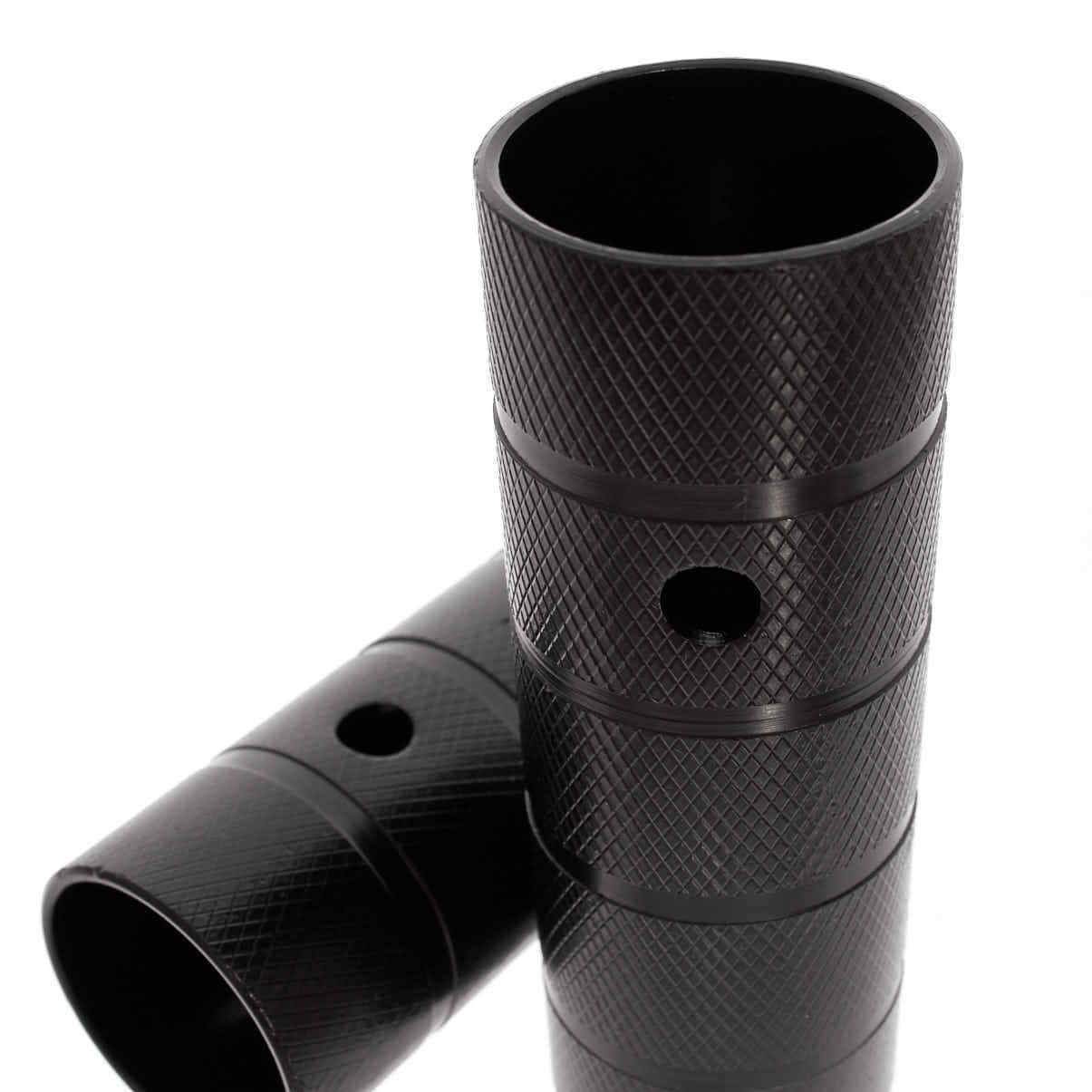 KHEbikes schwarze Pegs für 14mm Achsen mit Rauung KHEbikes schwarze Pegs für 14mm Achsen mit Rauung