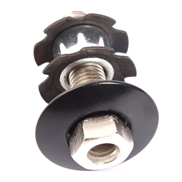 Steuersatzschraube aus 3 Teilen Aluminium und HiTen Stahl