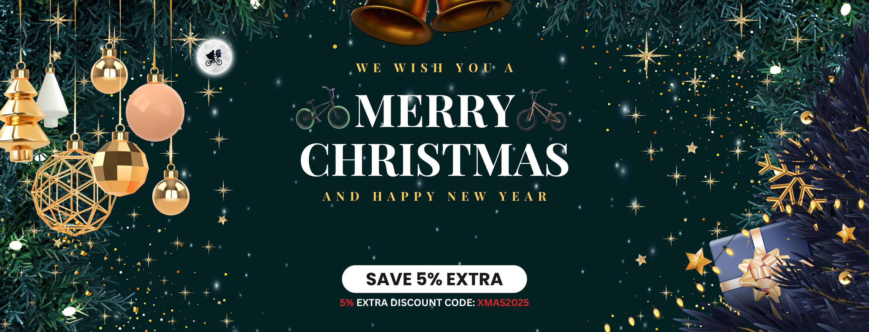 Weihnachtsbanner US 25