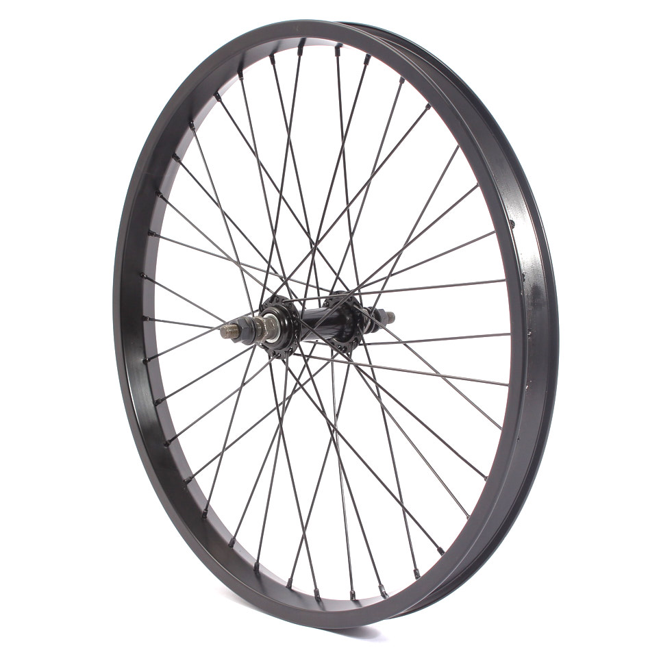 Schwarzes 20 Zoll Vorderrad 