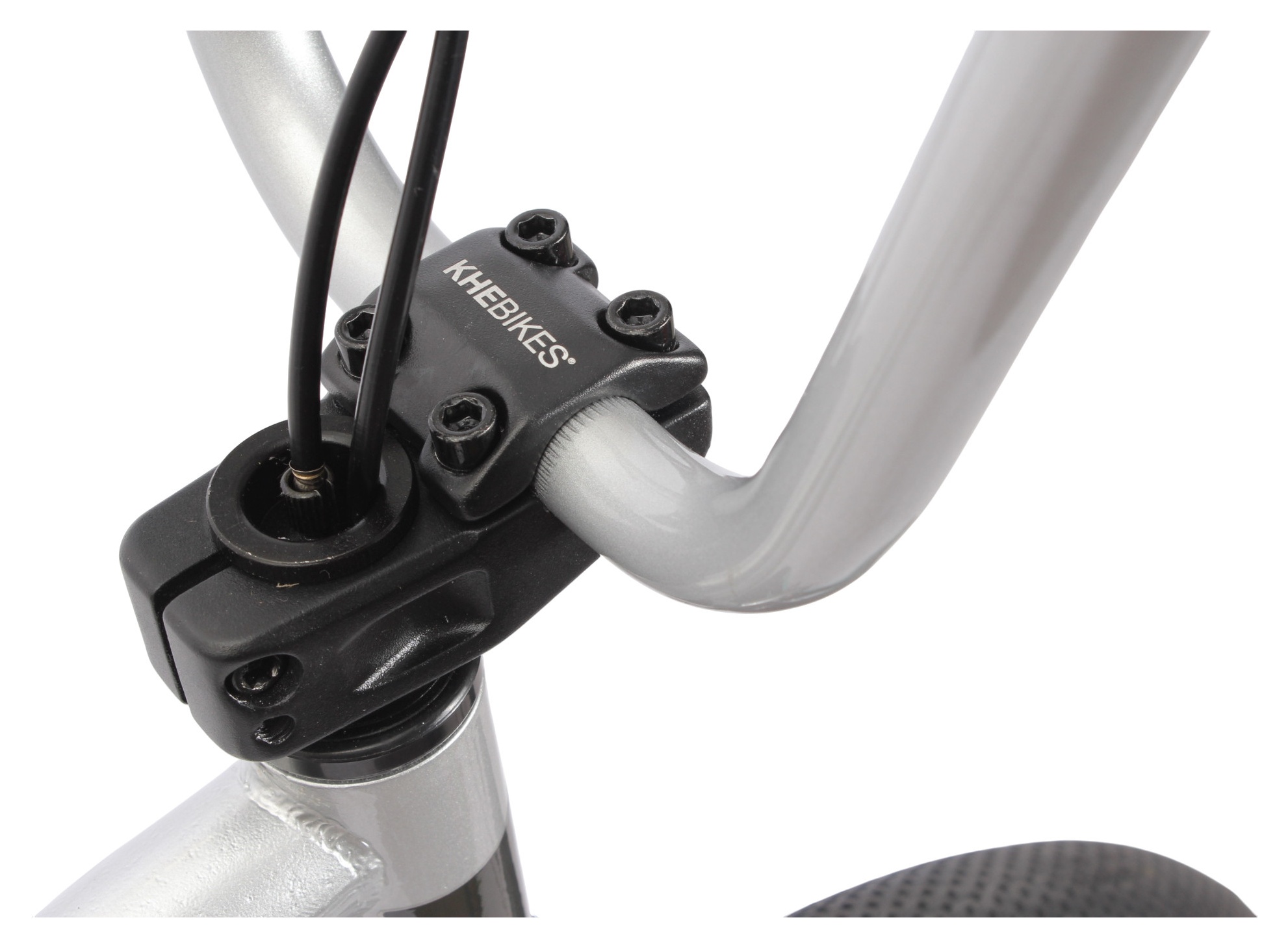 BMX bike KHE PARK 20 inches 11.1 kg silver