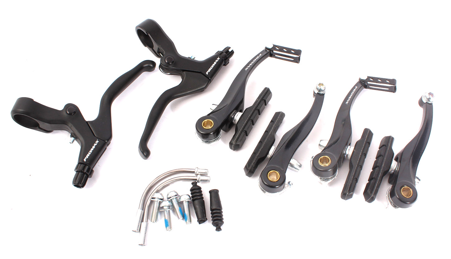 BMX V-brake set with brake lever KHE PROMAX