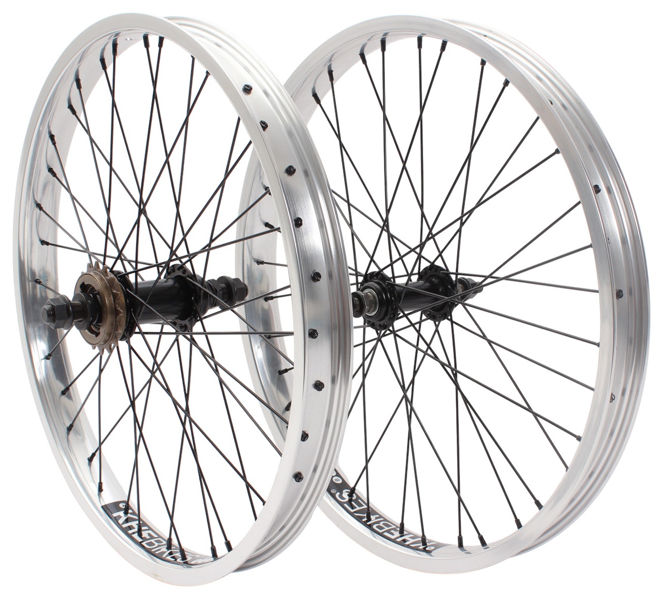 BMX wheelset KHE PRISM 20 inch silver