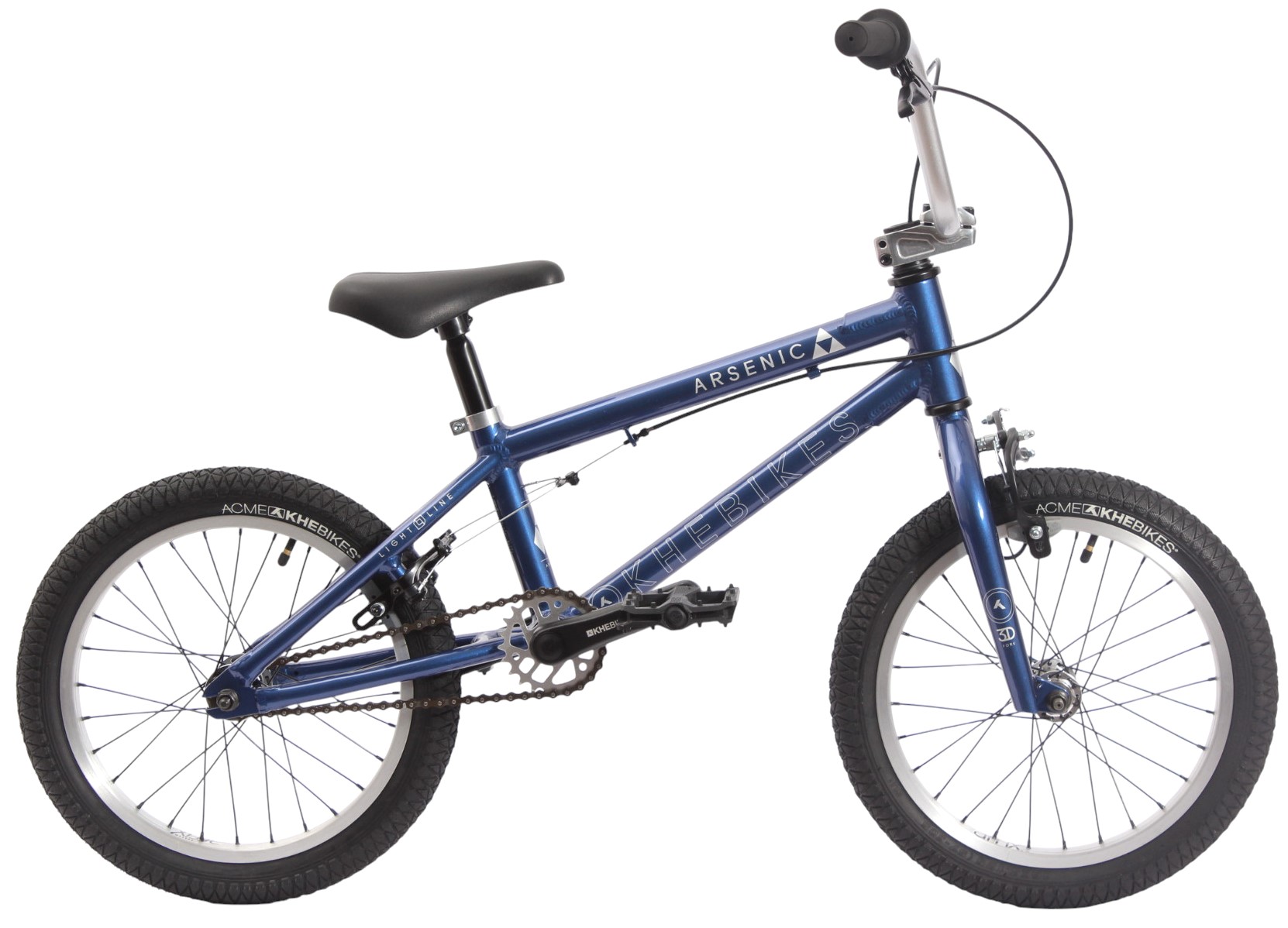 Text: BMX bike aluminum KHE ARSENIC LL 16 inch 7.9kg