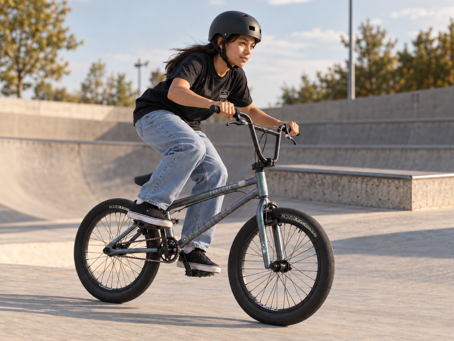 BMX Bike Aluminium KHE BARCODE LL 20 Inch 10.4 kg