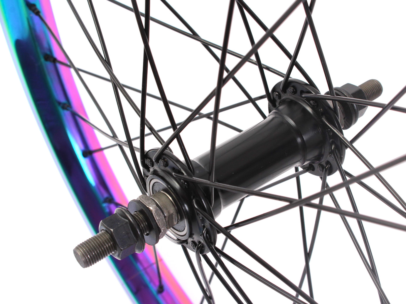Vorderrad Achse mit 10mm Gewinde und 140mm Länge in Schwarz Vorderrad Achse mit 10mm Gewinde und 140mm Länge in Schwarz