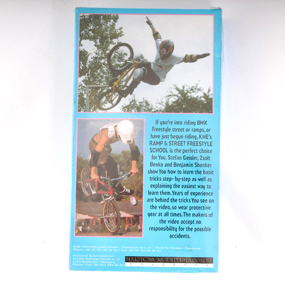 BMX Video VHS KHE "Freestyle School"