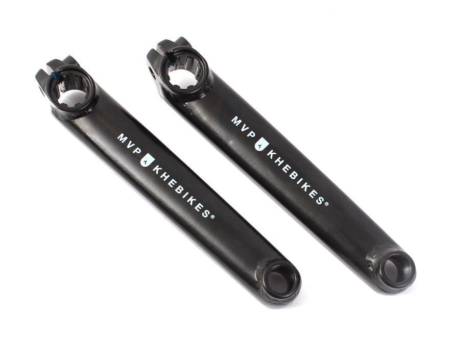 BMX Kurbelarme von MVP in Schwarz