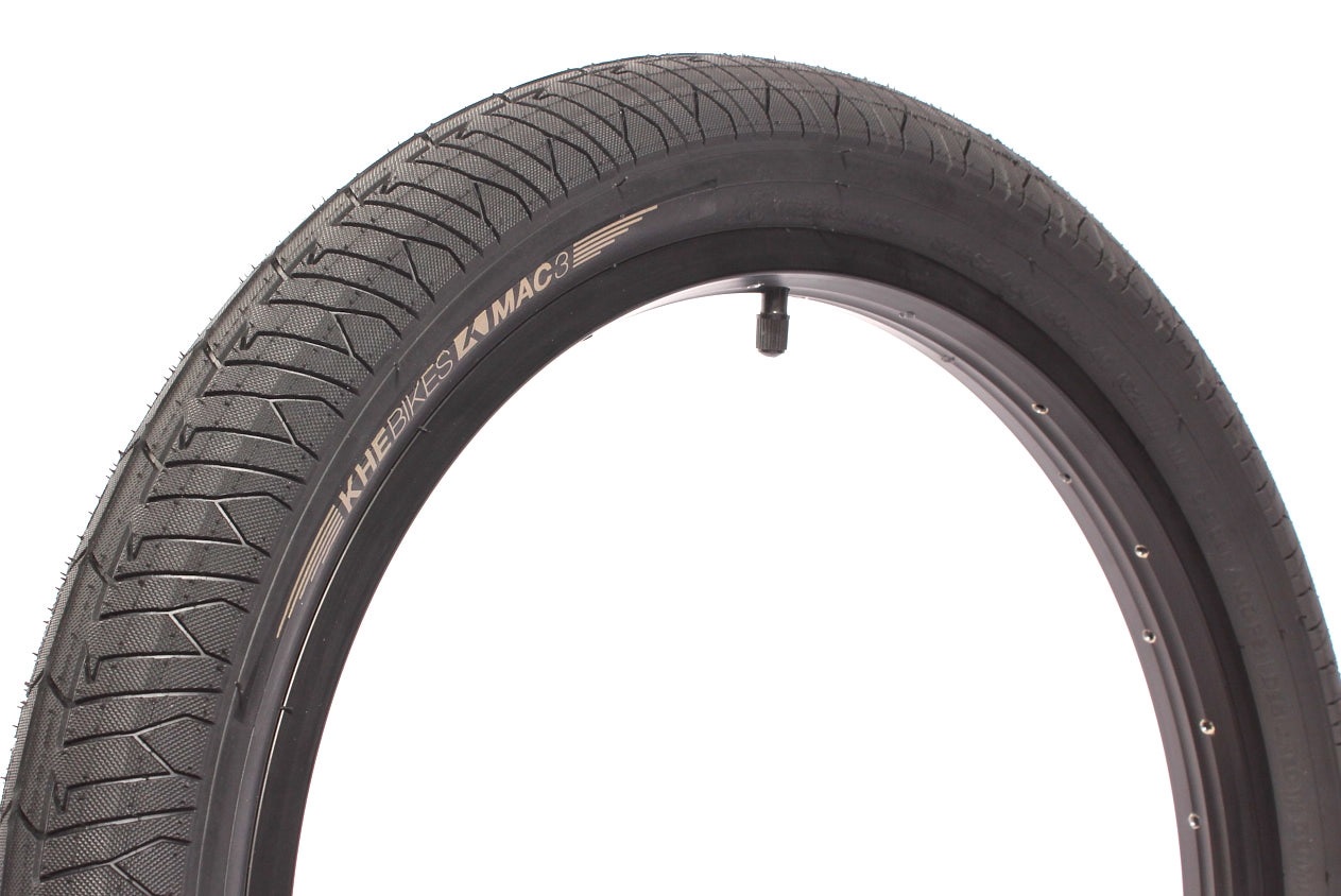 Schwarzer 20 Zoll BMX MAC3 Reifen