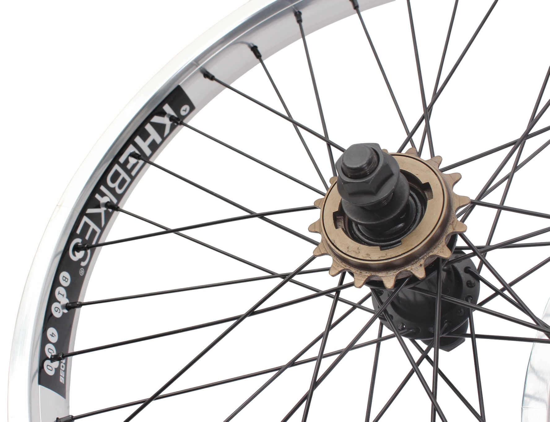 BMX wheelset KHE PRISM 20 inch silver