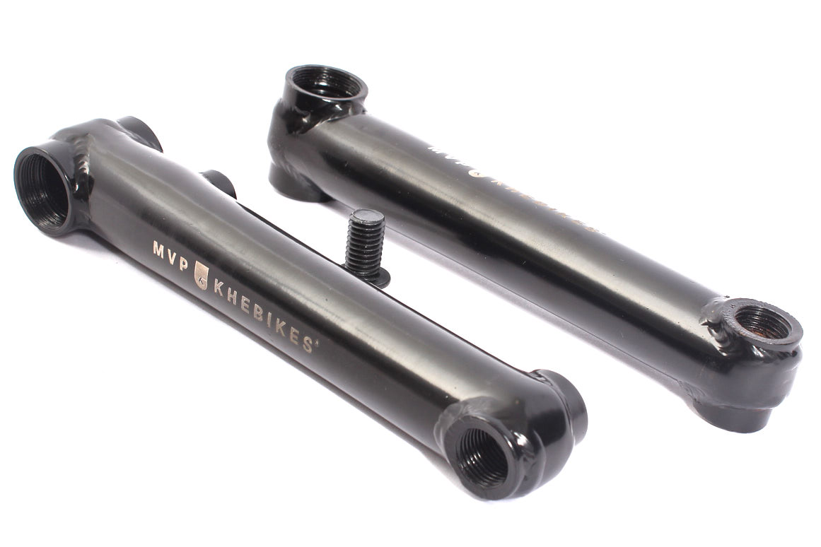 BMX Kurbelarme von MVP in Schwarz
