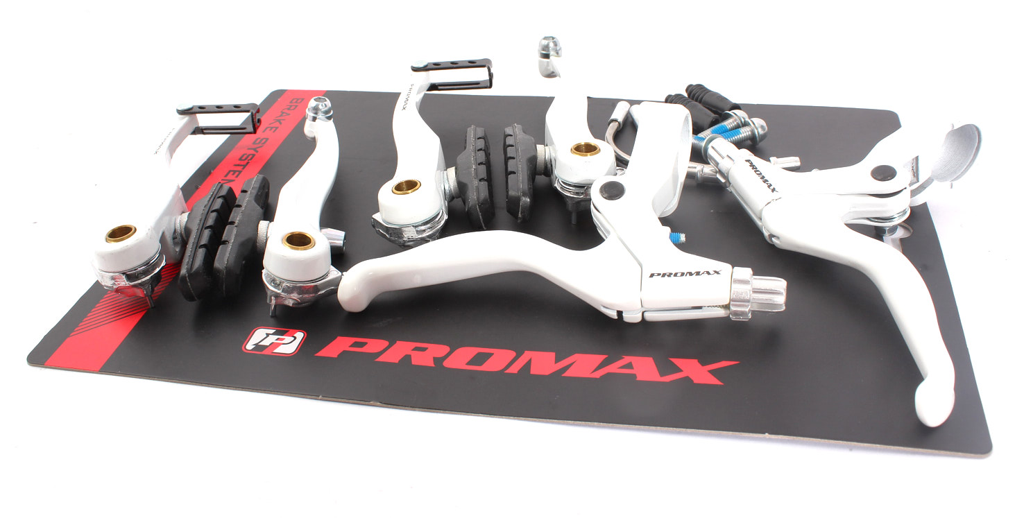 BMX V-brake set with brake lever KHE PROMAX