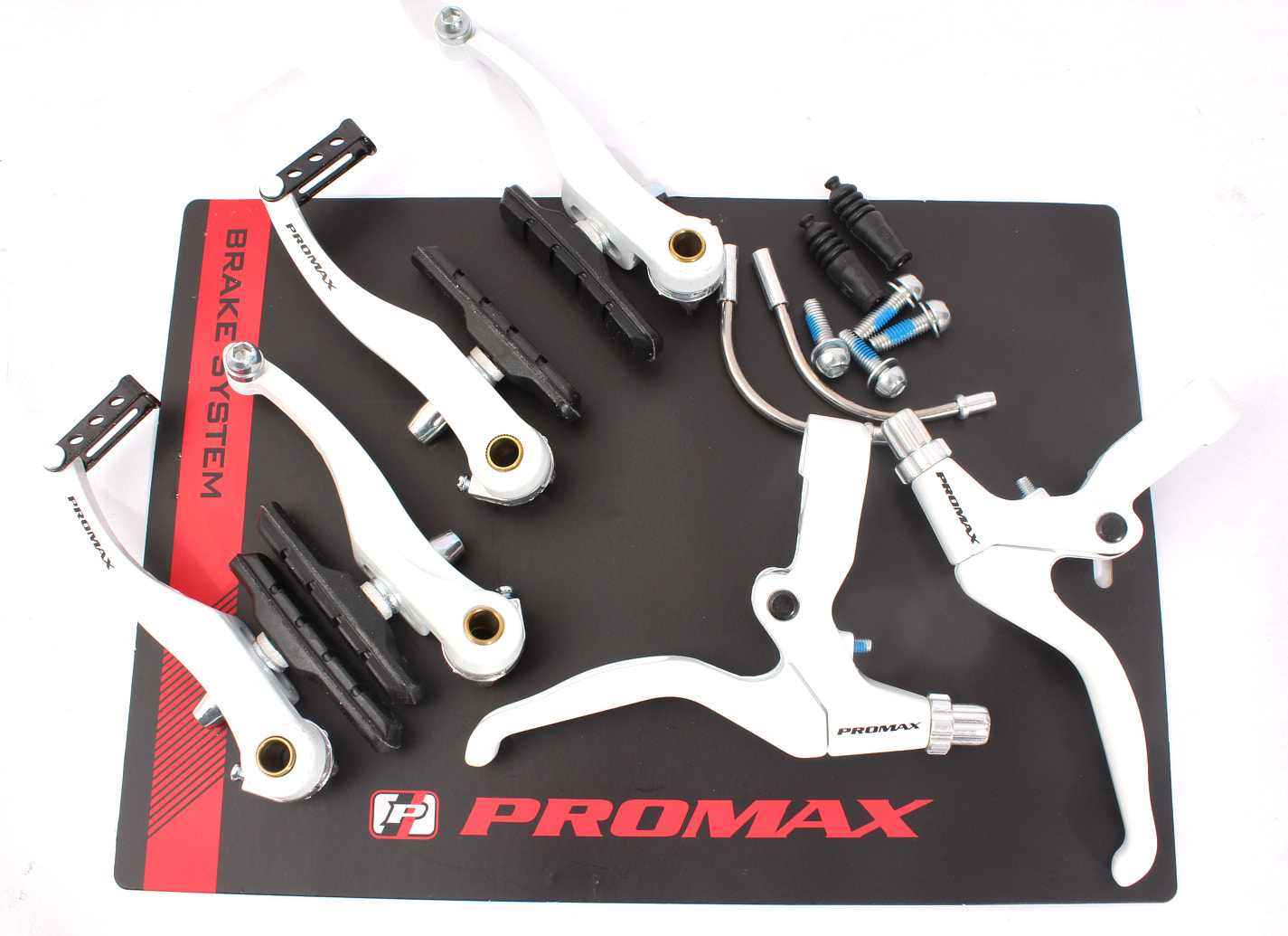 BMX V-brake set with brake lever KHE PROMAX