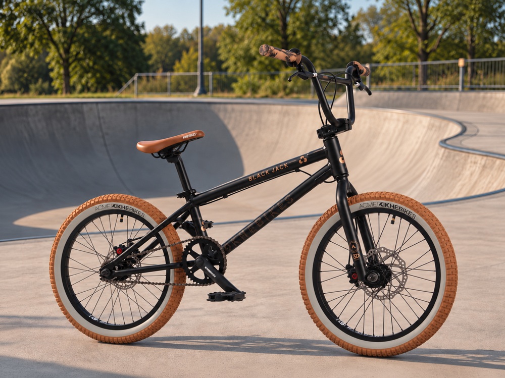 BMX Bike Aluminum KHE BLACK JACK DISC AL 20 inch 10kg