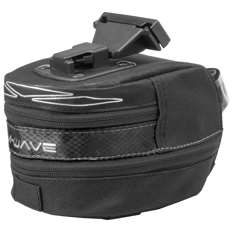 M-WAVE Tilburg L Saddle Bag Black