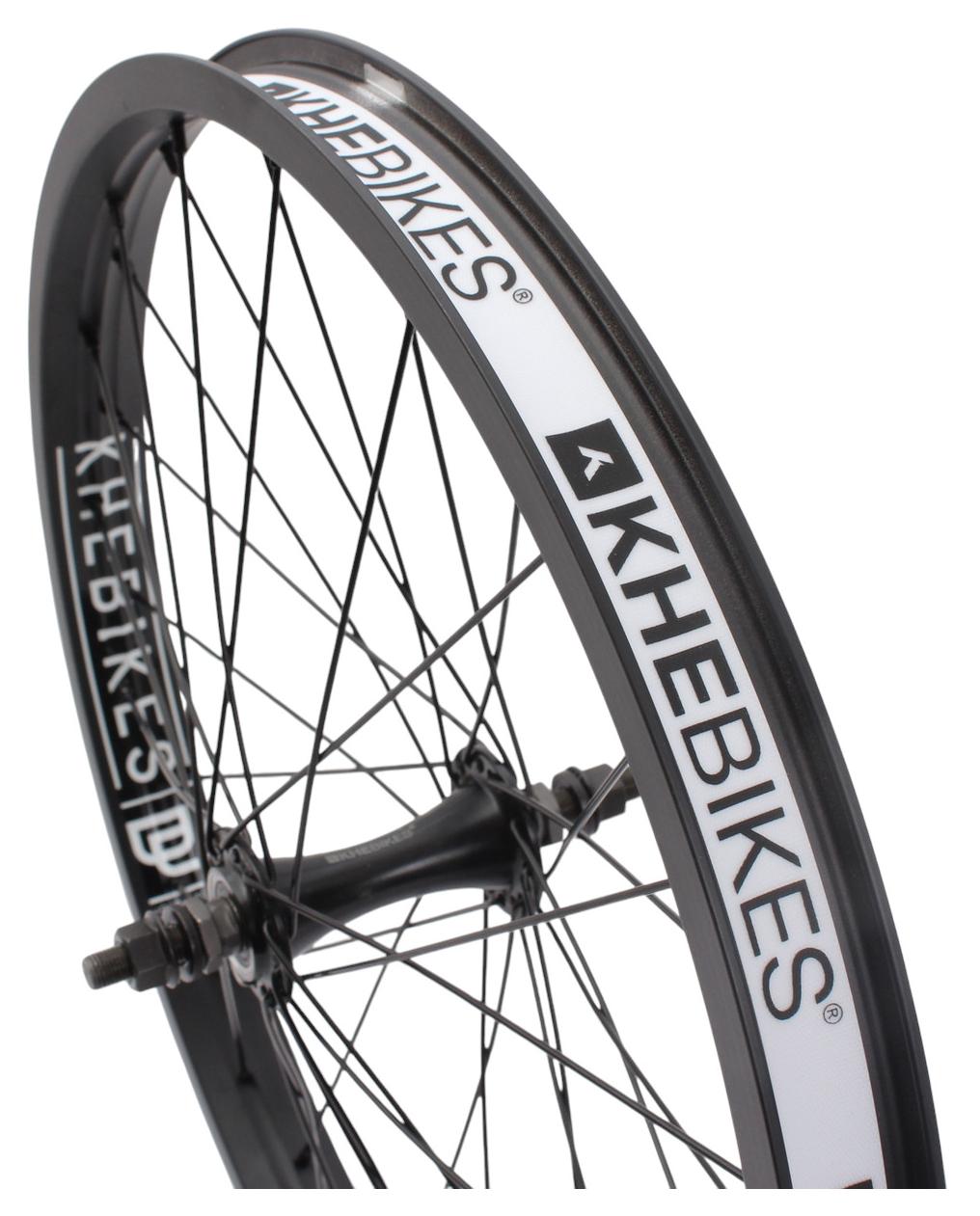 BMX front wheel KHE MVP DD 10 mm black