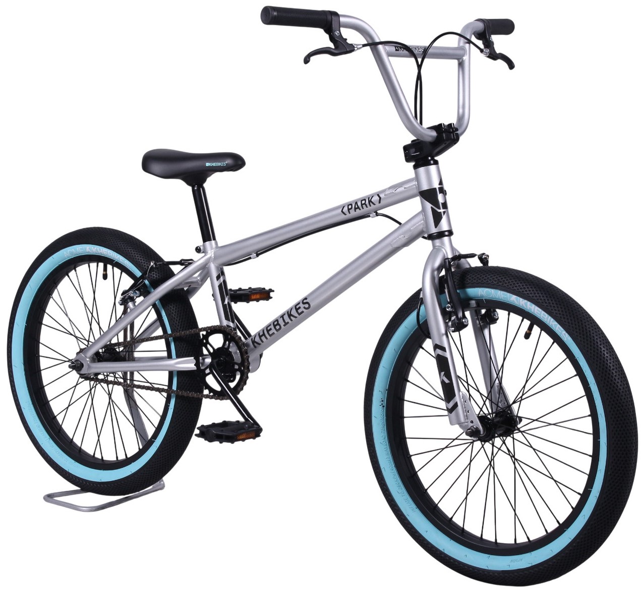 BMX bike KHE PARK 20 inches 11.1 kg silver