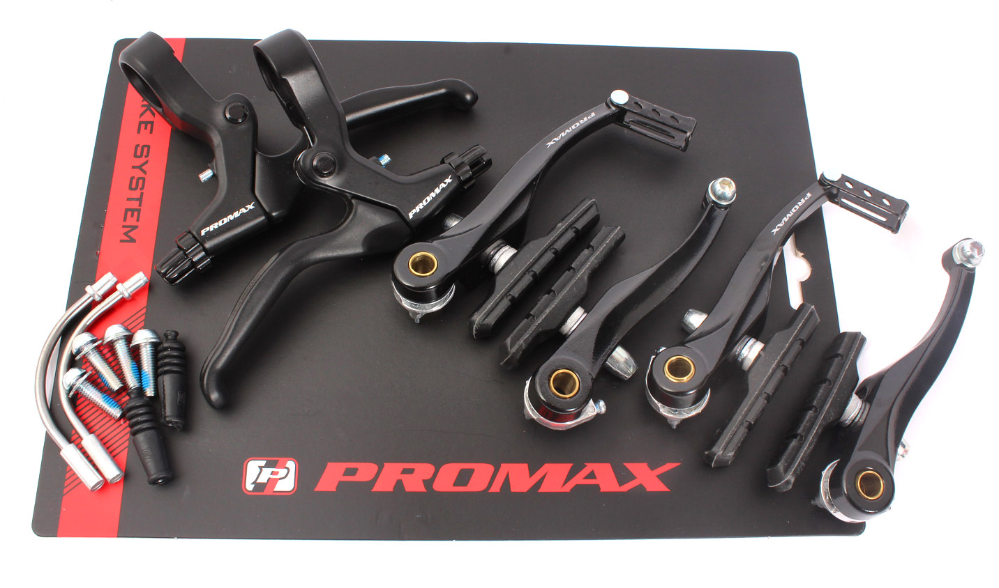 BMX V-brake set with brake lever KHE PROMAX