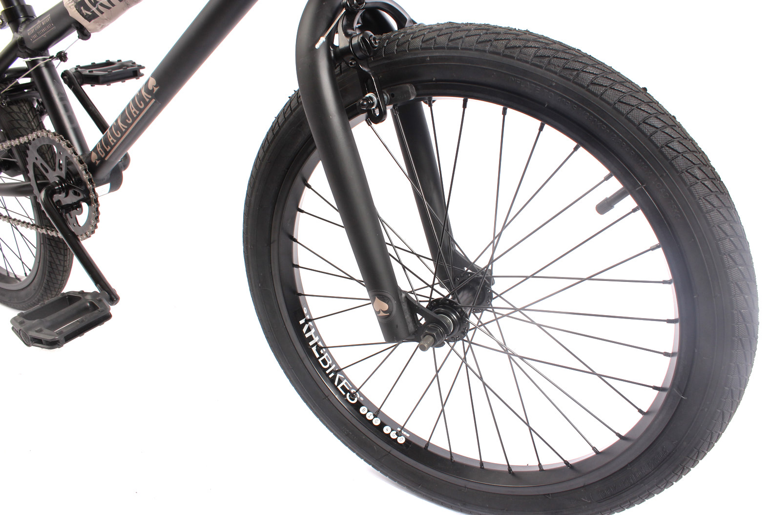 Outlet N1: BMX bike aluminum KHE BLACK JACK 20 inch 22.5lbs