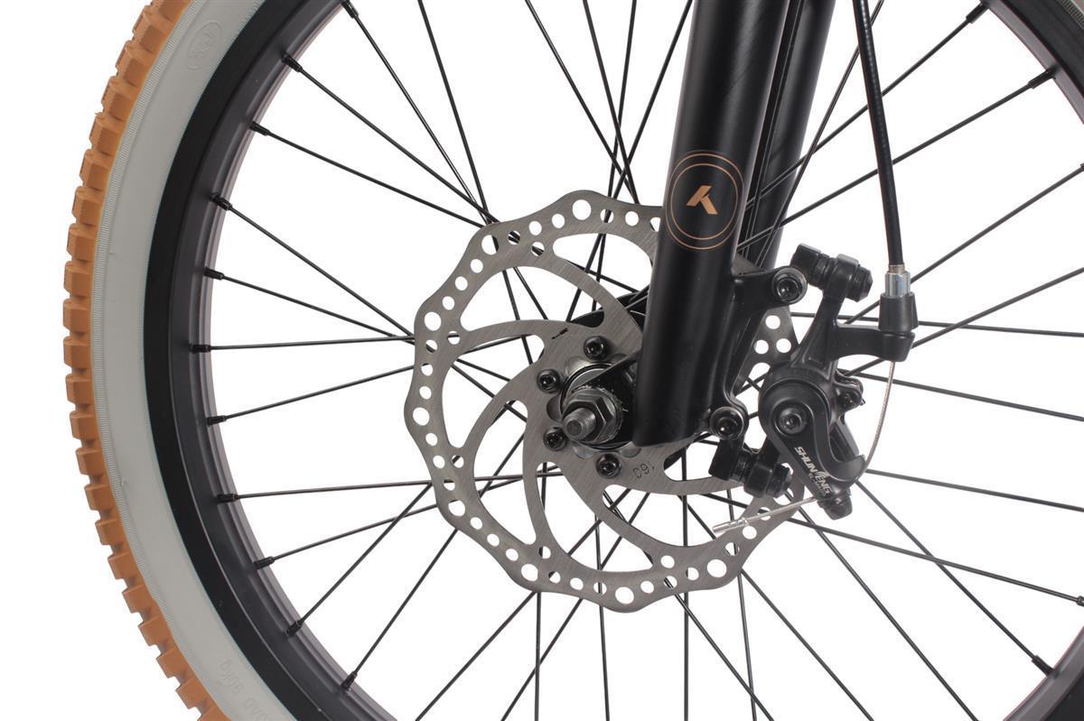 Outlet N3: BMX Bike Aluminum KHE BLACK JACK DISC AL 20 inch 10kg