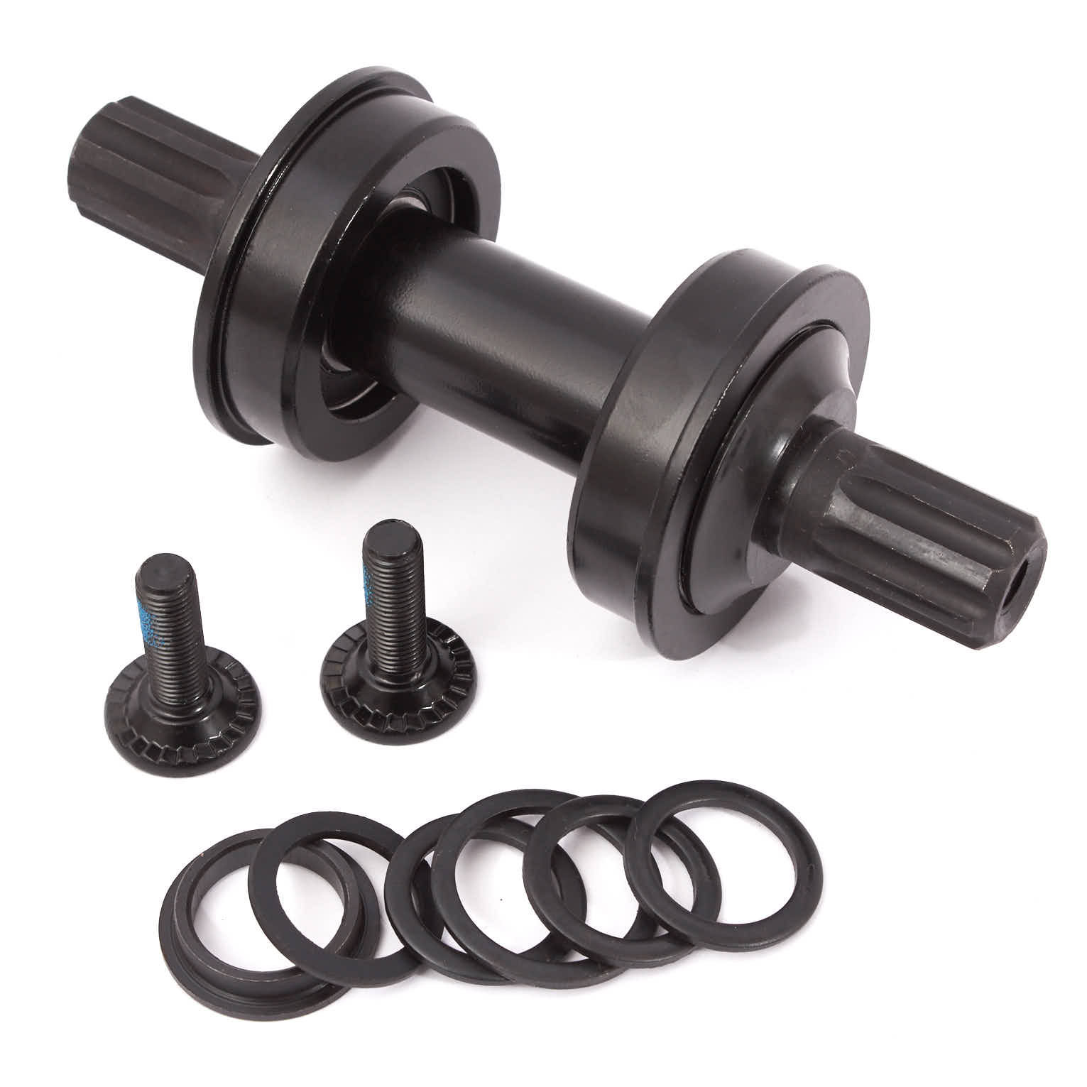BMX Tretlagerset von KHE in Schwarz