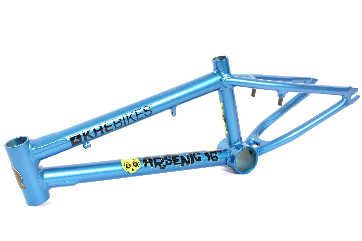 BMX Rahmen Arsenic 16 Zoll glänzend blau