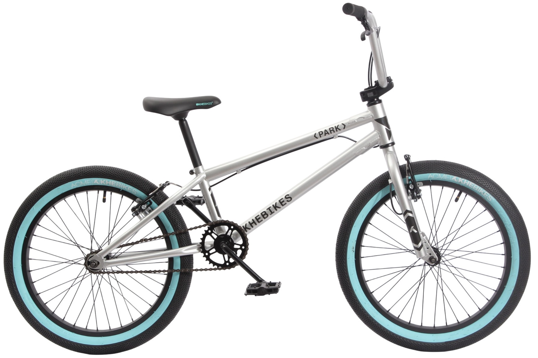 BMX bike KHE PARK 20 inches 11.1 kg silver