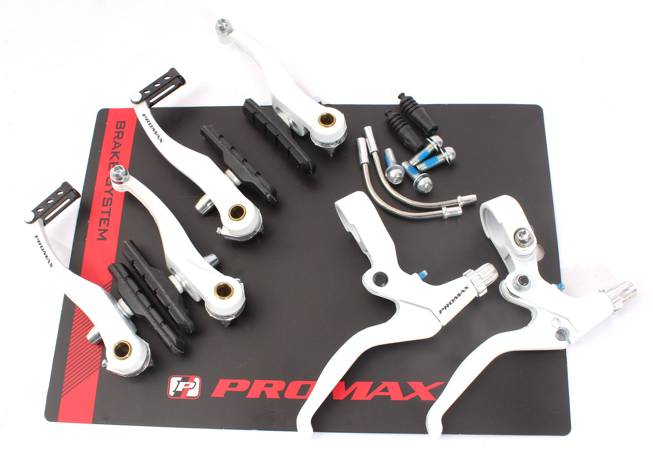 BMX V-brake set with brake lever KHE PROMAX