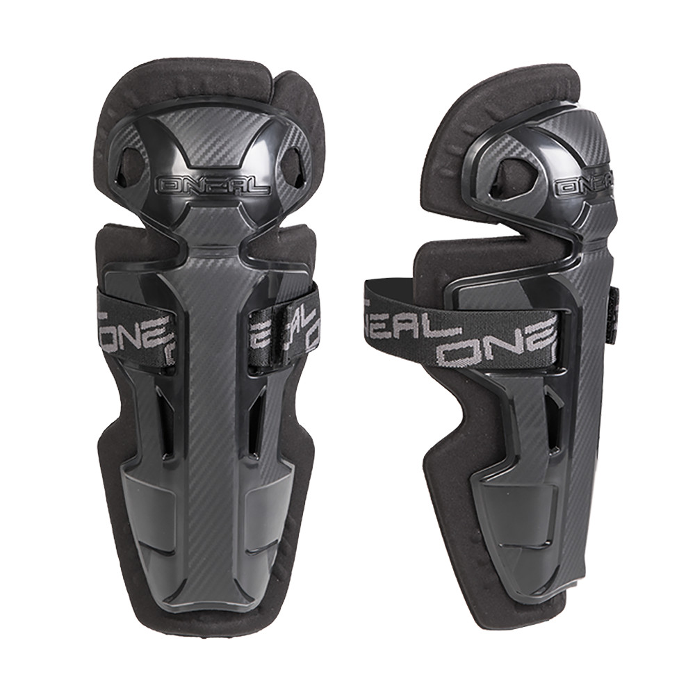 BMX knee-shin guards O’NEAL PRO II RL carbon look one size