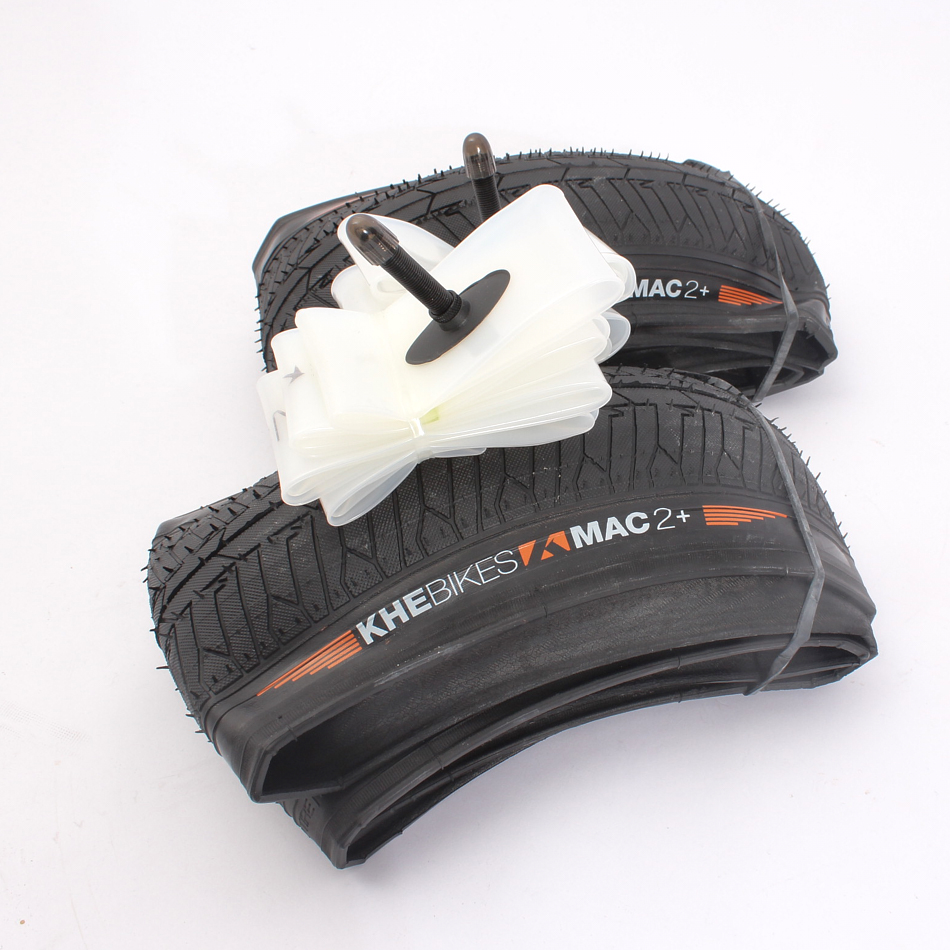 BMX tires 2x MAC2+ folding + 2x Schwalbe Aerothan tube