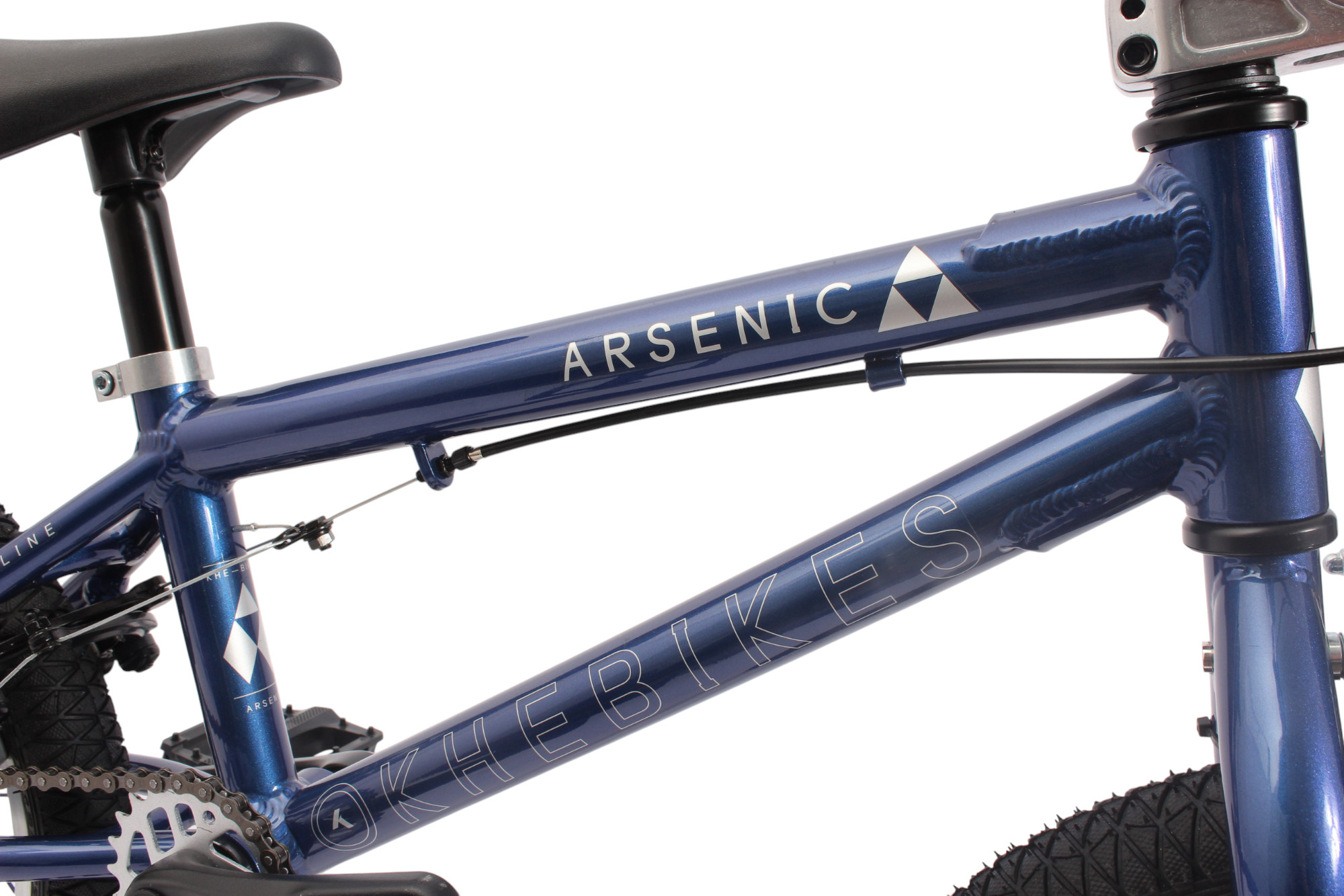 Text: BMX bike aluminum KHE ARSENIC LL 16 inch 7.9kg