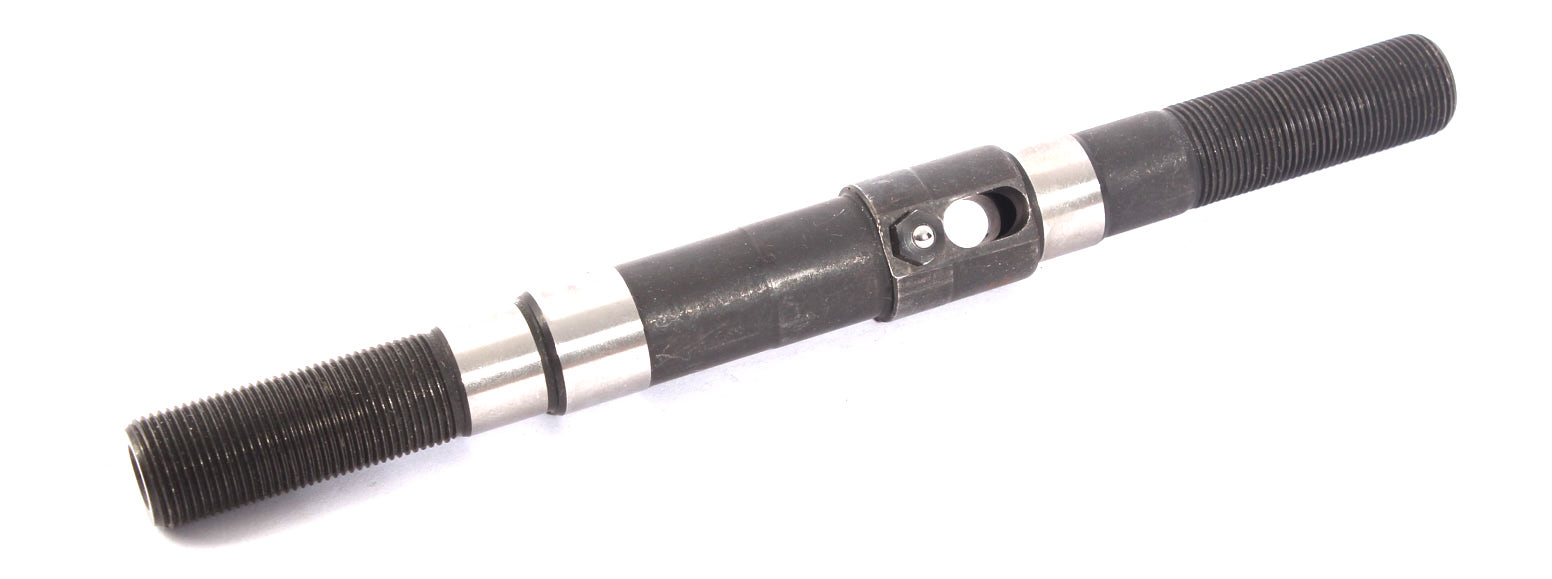 Hinterrad Achse in Schwarz mit Schraubgewinde