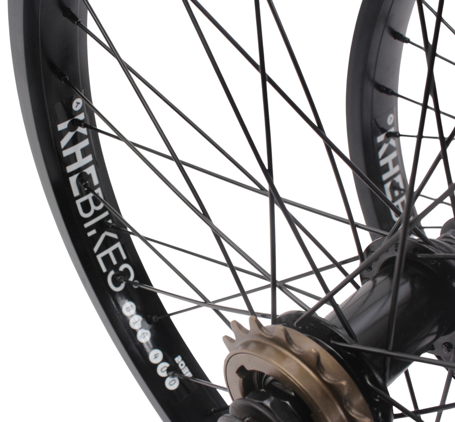 BMX wheelset KHE PRISM 20 inch black