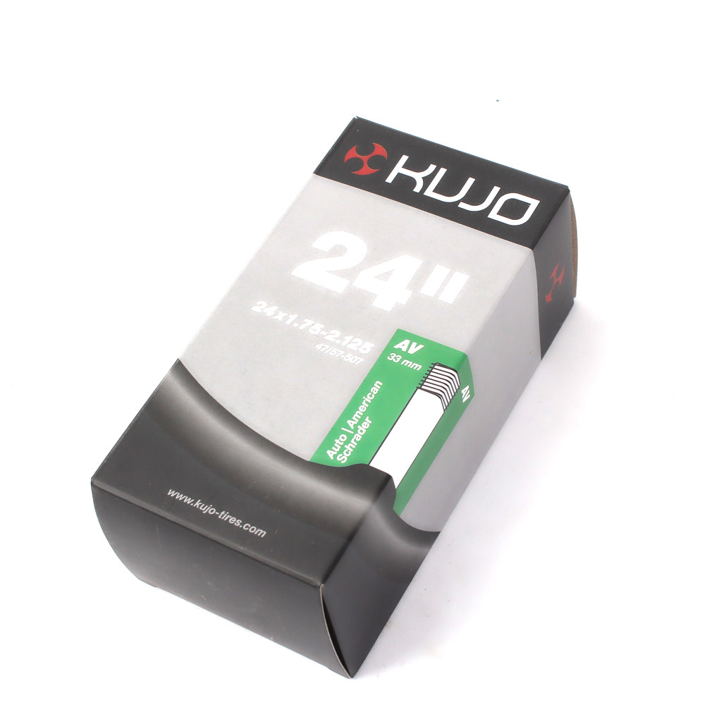 Bicycle inner tube KUJO 24 x 1.75-2.125 inch AV
