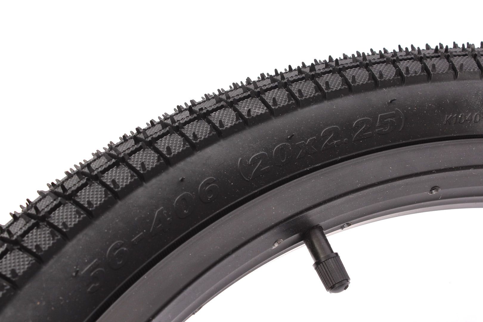BMX tire set KENDA K1040 20 x 2.25 inch + AV inner tube